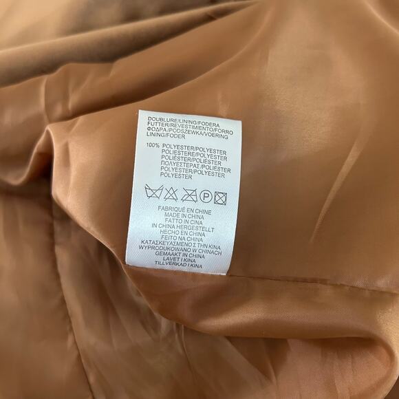 Choklate Paris Blazer Ladies Velvet Double Breasted Bronze SZ42/10 Classic - Picture 8 of 12